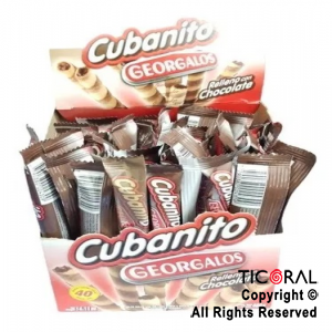 GOLO CUBANITO GEORGALOS 40 UNIDADES X 10 GR x 1